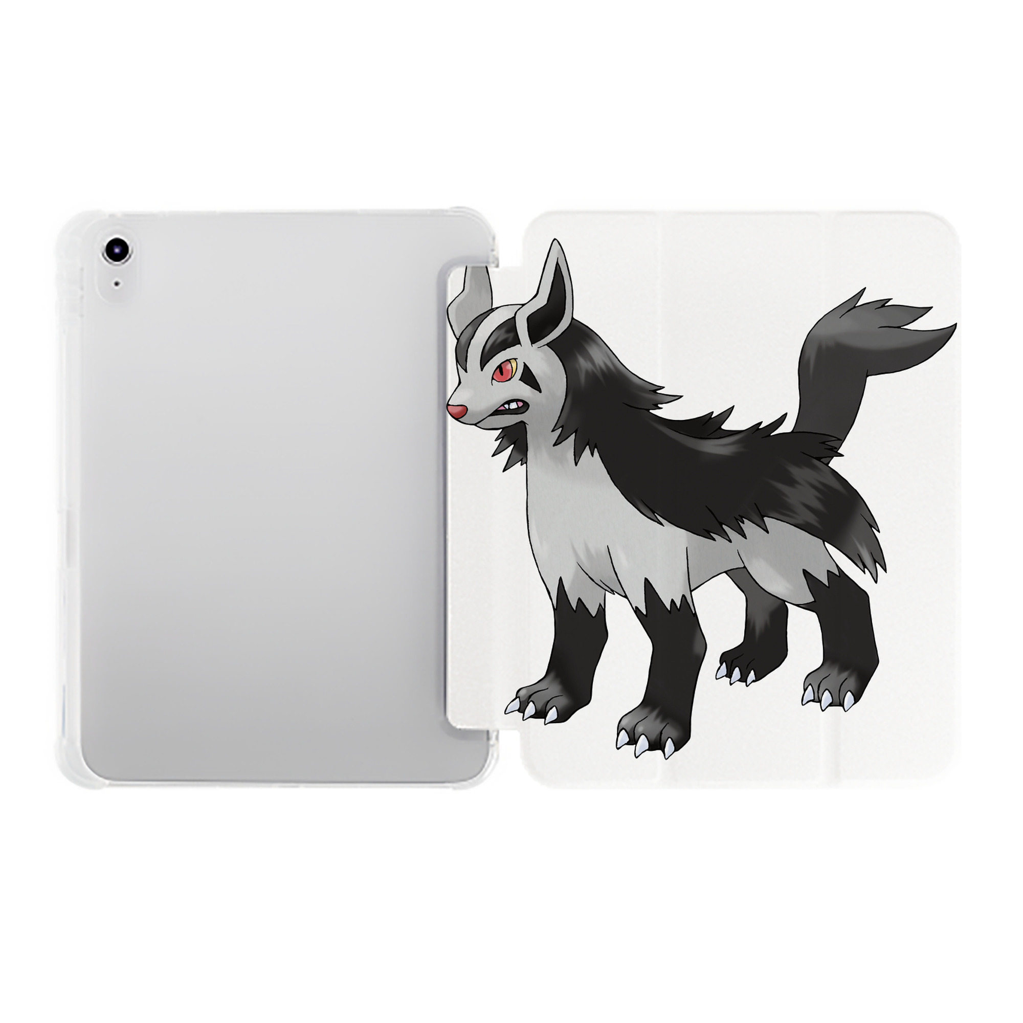（画像用） ポケットモンスター Pokémon IPad ケース ペン収納付き 三つ折りスタンド PUレザー×シリコン 対応機種9.5/10.5/10.9インチ